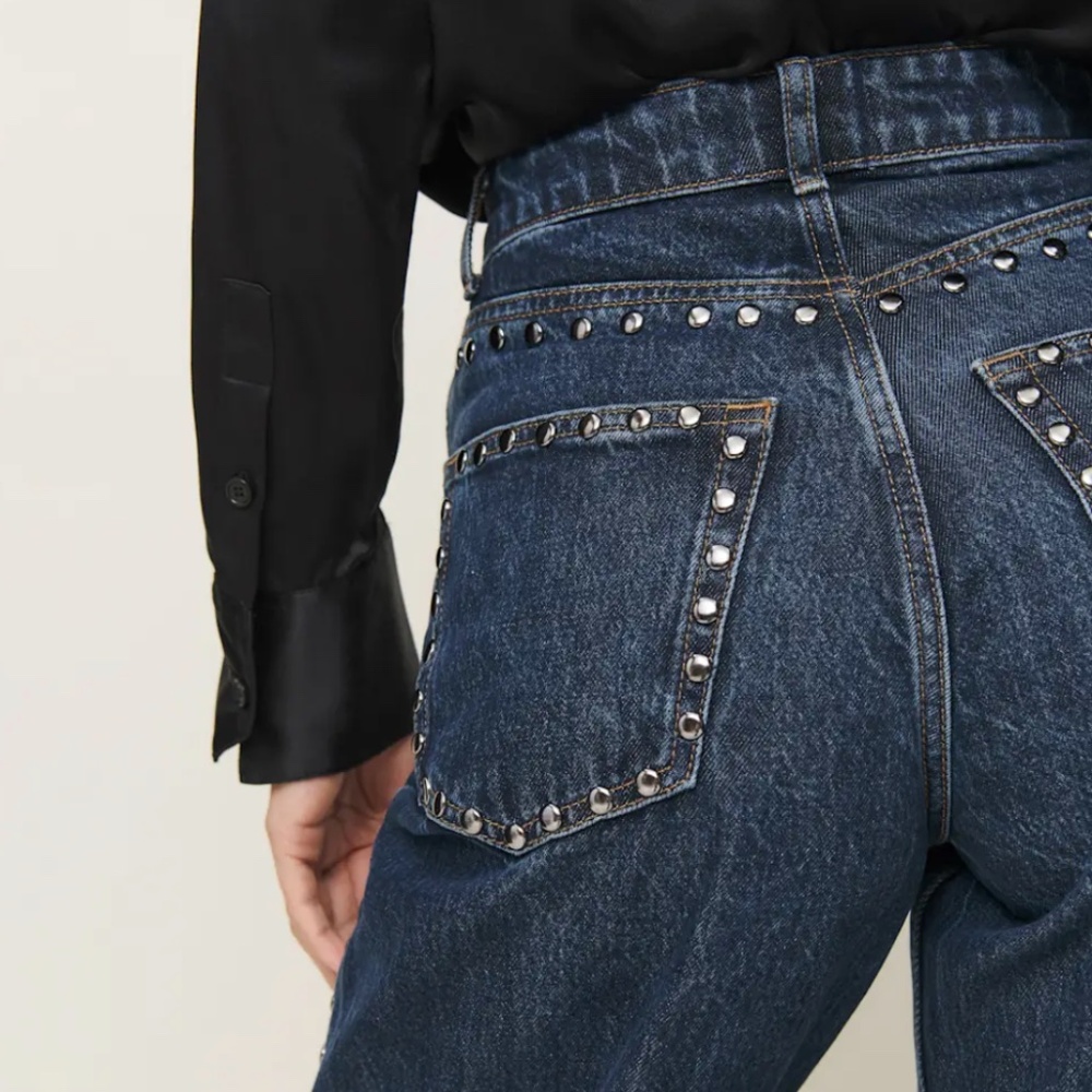 REFORMATION CARY HIGH RISE JEANS
